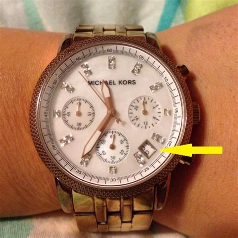 real or fake mk watch|michael kors watch mk.